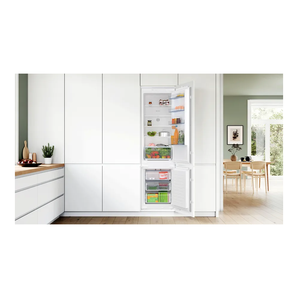 Réfrigérateur Combiné encastrable Bosch KBN96NSE0 - 194 cm - 383 litres - Classe E - No Frost