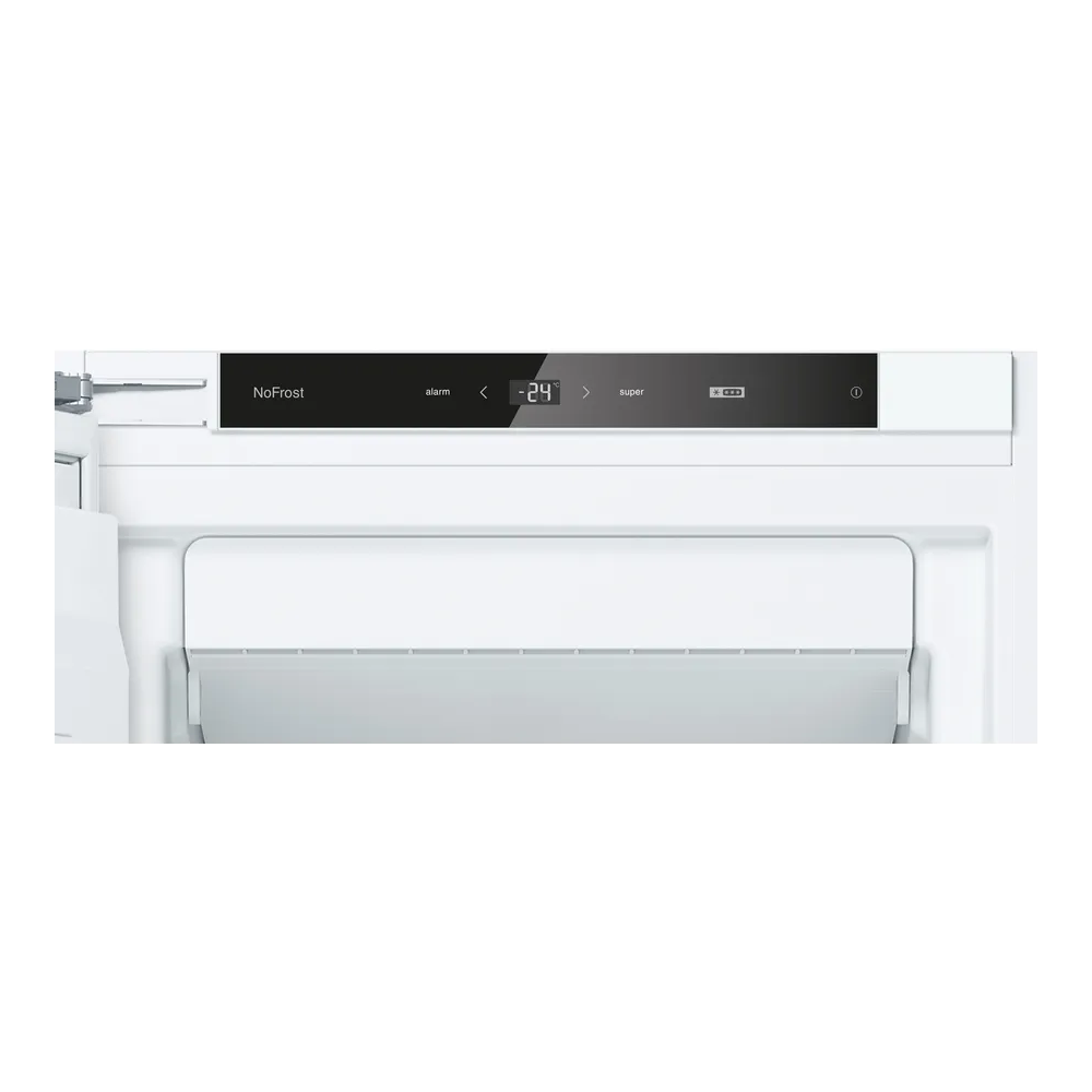 Congelatore da incasso Bosch GIN81VEE0: 177.2 x 55.8 cm, cerniera piatta