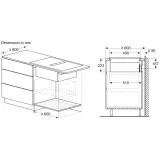 Piano cottura a induzione aspirante Bosch PVS811B16E: cucinare con stile, efficienza e praticità
