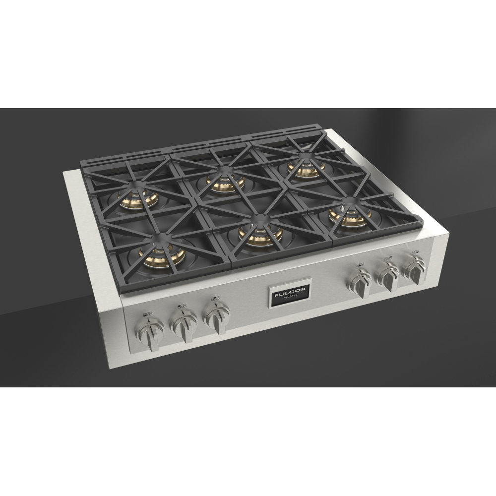 Fulgor Milano presents the Slot FSRT 3606 G X gas hob: the ideal choice for a high-level professional kitchen.