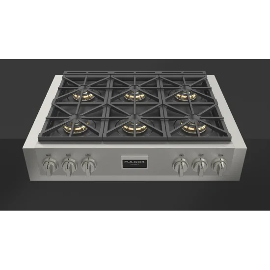 Fulgor Milano presenta il piano gas Slot FSRT 3606 G X: la scelta ideale per una cucina professionale di alto livello.