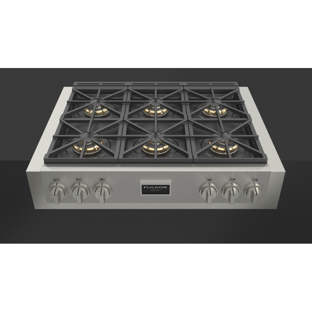 Fulgor Milano présente la table de cuisson à gaz Slot FSRT 3606 G X : le choix idéal pour une cuisine professionnelle de haut ni