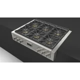 Fulgor Milano presents the Slot FSRT 3606 G X gas hob: the ideal choice for a high-level professional kitchen.