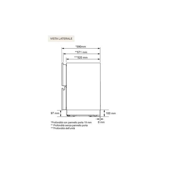Kit de puerta de acero inoxidable 24”