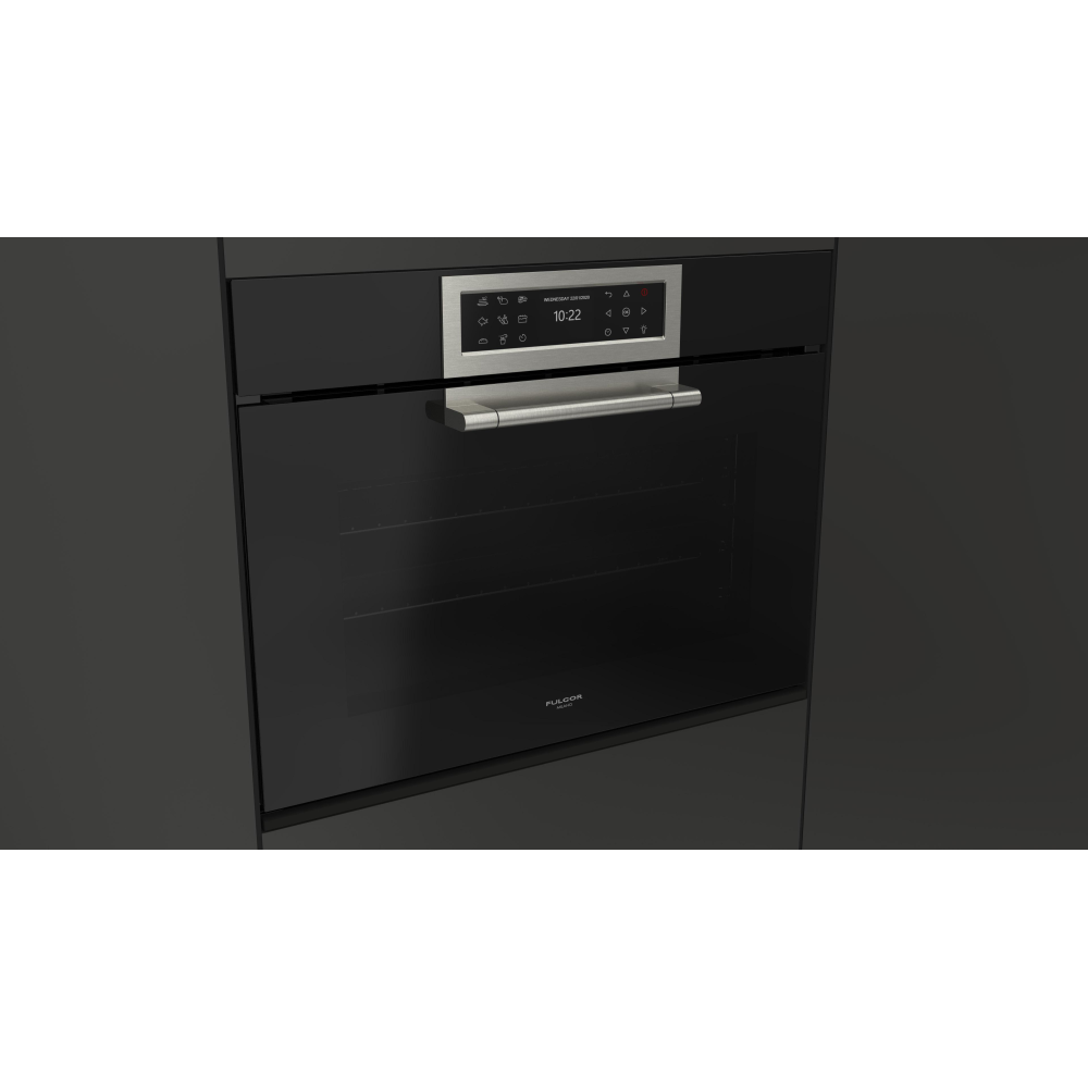 Haz tu culinario estilo único con FCLO 7515 TEM BK FORNO MULTIFUNZIONE XL 75 cm Fulgor, fiable e innovador.