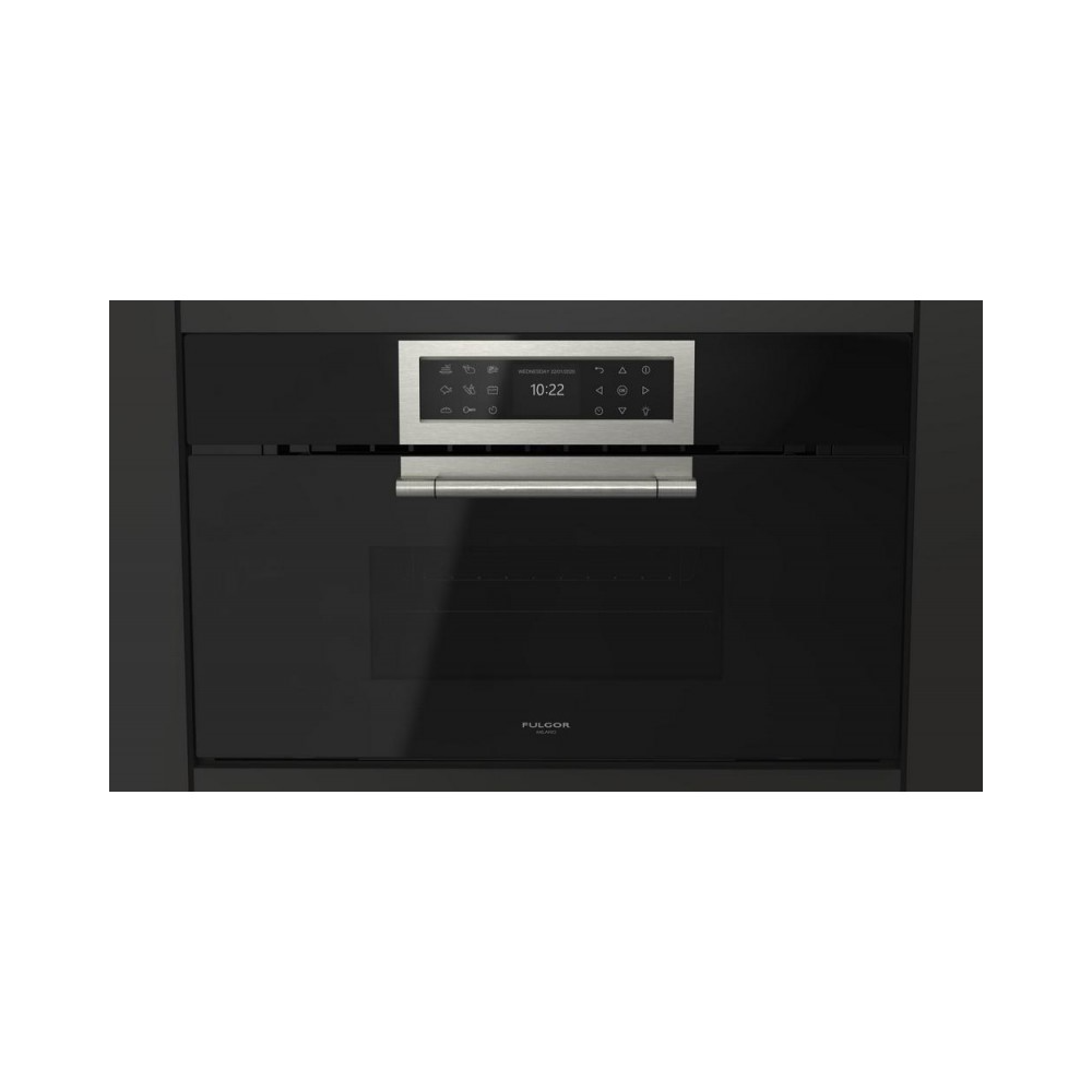 Fulgor microwave oven: the perfect combination of functionality and design for a classy modern kitchen space.
