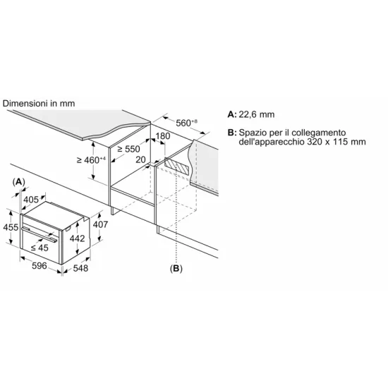 Kompakter „Nur-Dampf“-Ofen Neff C29DR1XY0 | Gesundes Kochen, natürlicher Geschmack, einfache Reinigung