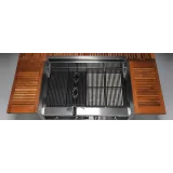 Sublimez vos barbecues extérieurs avec I9C-4 GREEN 90 : le mélange parfait entre design et performance de Steel Cucine, pour des