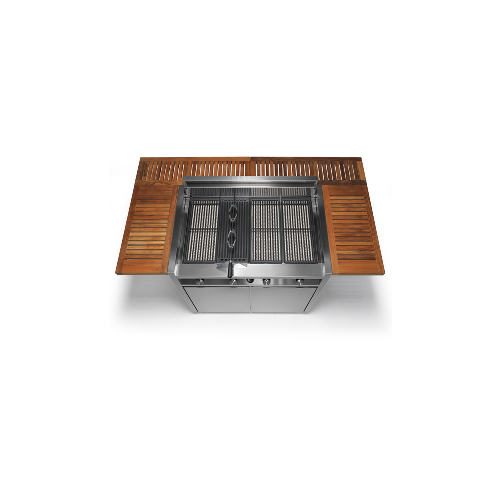 Werten Sie Ihre Grillabende im Freien mit I9C-4 GREEN 90 auf: die perfekte Mischung aus Design und Leistung von Steel Cucine für