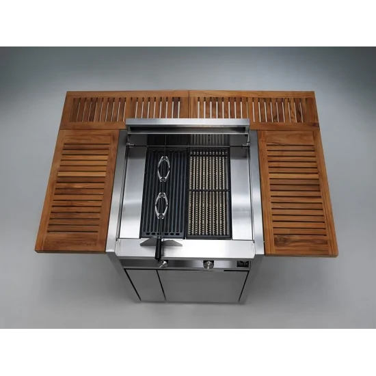 Werten Sie Ihre Grillabende im Freien mit GREEN 90 auf: die perfekte Mischung aus Design und Leistung von Steel Cucine für