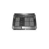 Expérience culinaire en plein air avec Green Top 90 : le barbecue semi-encastrable en acier de cuisine, avec plaque teppanyaki e