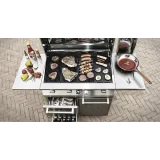 Barbecue a gas Steel Cucine W9C-4 SWING 90 - Grigliate perfette in giardino