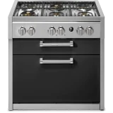 Scopri il Blocco Cottura G9C-6W da 90 cm in Acciaio Inox e Antracite di Steel Cucine: Perfetta per una Vita all'Aperto Raffinata