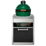 Scopri il G7C-BGE Barbecue 70 cm Kamado Big Green Egg in acciaio inox e antracite di Steel Cucine - l'eleganza del BBQ all'apert