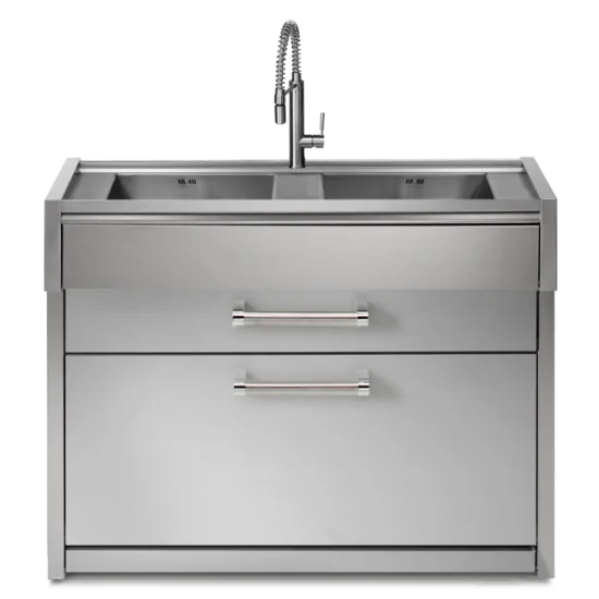 Максимальная универсальность и функциональность: Откройте для себя G12C-L2 120cm Лавандовый модуль с 2 танками и 2 стальными кук