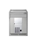 Efficacité exclusive avec le module GPG7-P 70 cm de Steel Cucine - jusqu'à 6 kg de glace produits sans faille.