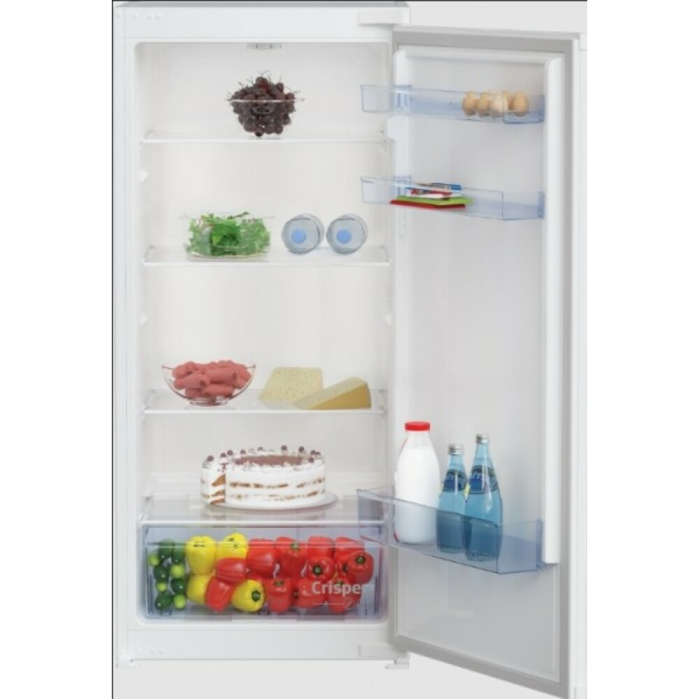 Efficiency and design in just one single door refrigerator Beko BLSA210M4SN from 198L, perfect to store your food with s system