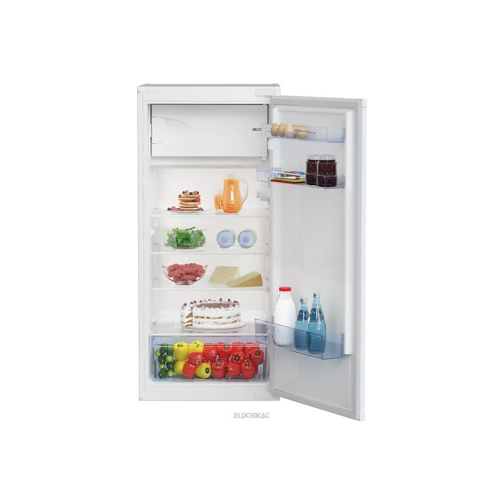 Efficiency and design in just one single door refrigerator Beko BSSA210K4SN from 175L, with freezer cell perfect to store
