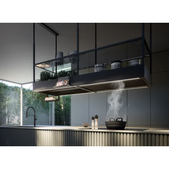 Falmec Cappa Isola Spazio 180 cm | Design elegante e funzionalità avanzate