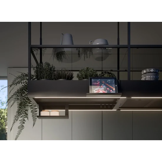 Falmec Spazio Hotte îlot 180 cm | Design élégant et fonctionnalités avancées