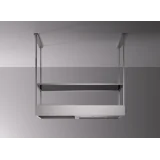 Falmec Cappa Isola Spazio 130 cm Nero Mat | Design elegante e funzionalità avanzate