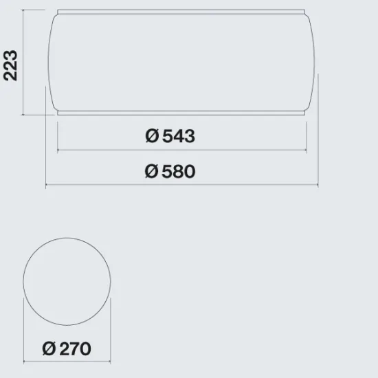 Hotte suspendue Soffio Falmec : design élégant et fonctionnalité supérieure pour votre cuisine en verre blanc satiné 58 cm