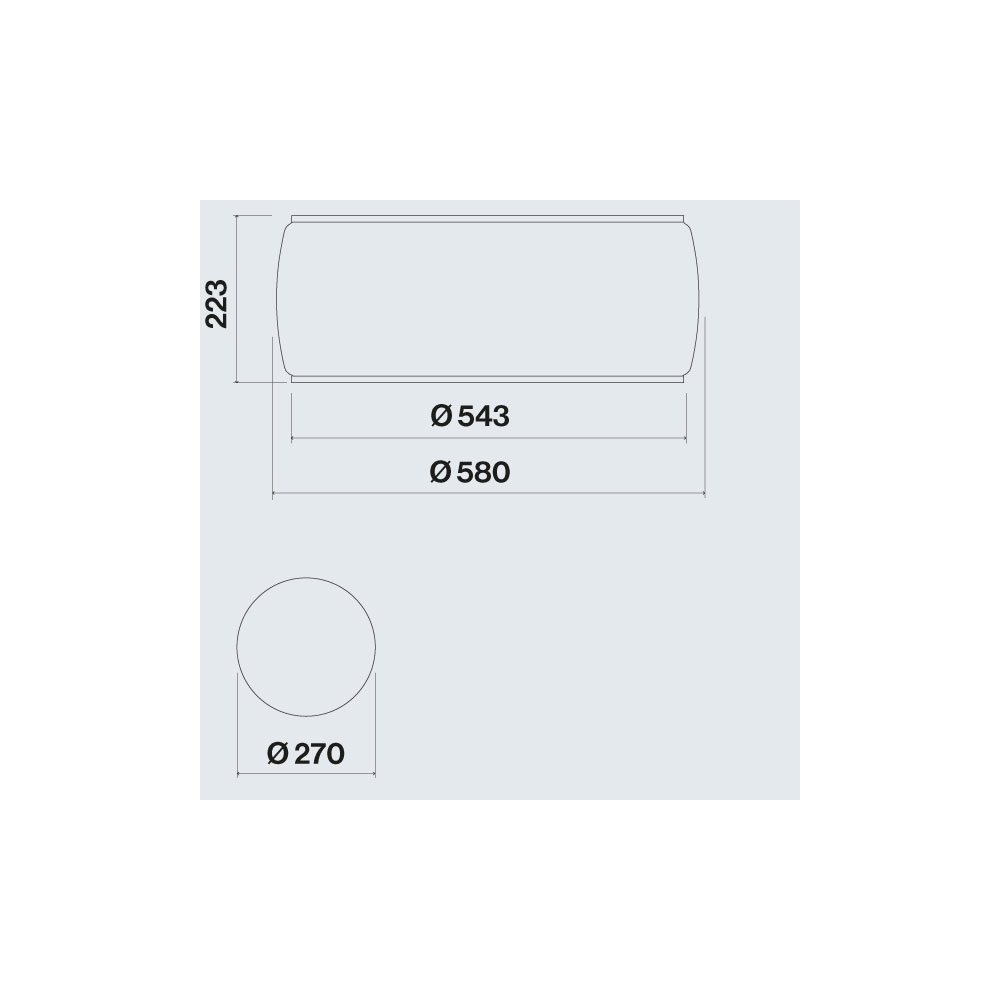 Hotte suspendue Soffio Falmec : design élégant et fonctionnalité supérieure pour votre cuisine en verre blanc satiné 58 cm