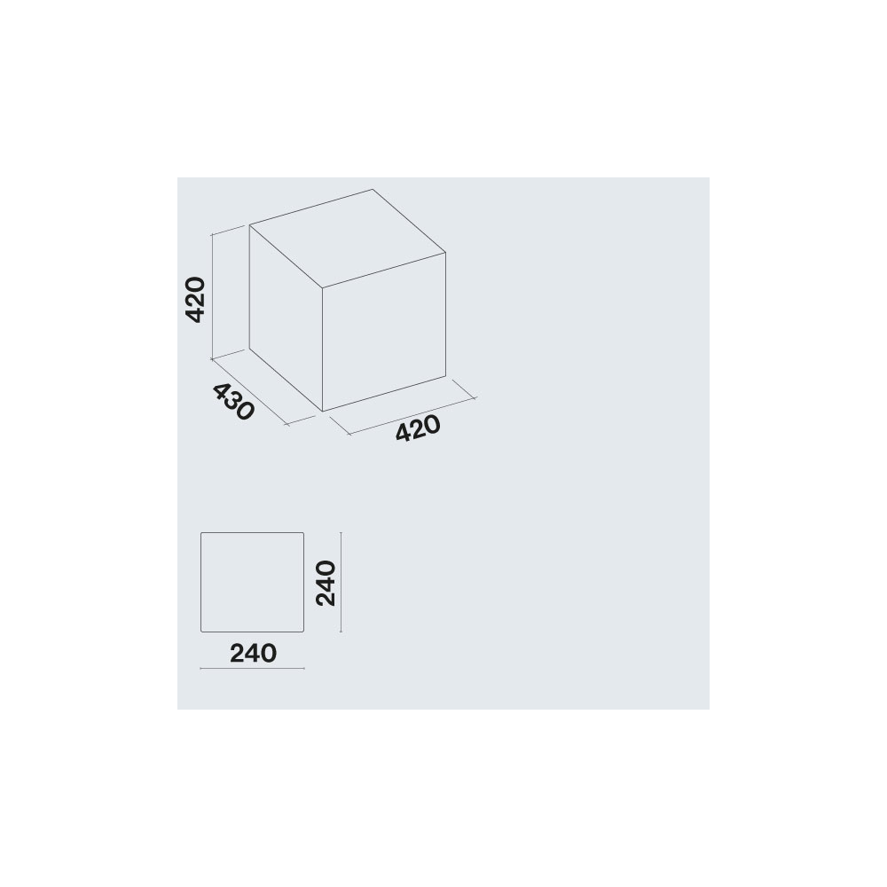 Falmec RUBIK E.ION System wall blanc : la hotte aspirante qui purifie l'air