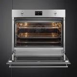 Descubra la elegancia y la tecnología avanzada del horno Smeg SF7302TX de 70 cm para una experiencia de cocina superior.
