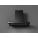 falmec black wall hood Plane Plus NRS 120 cm