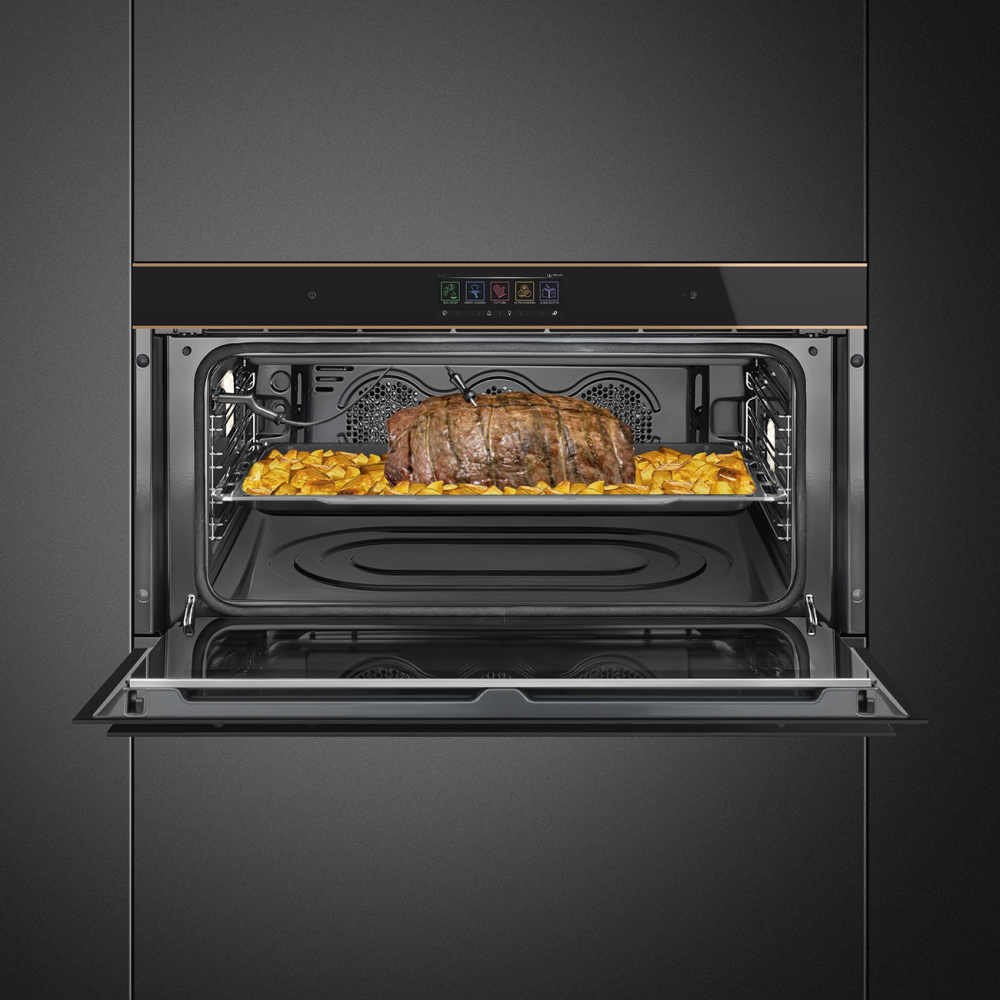 Oven Smeg SFPR9606WTPNR Pirolítica termoventilada 90 cm