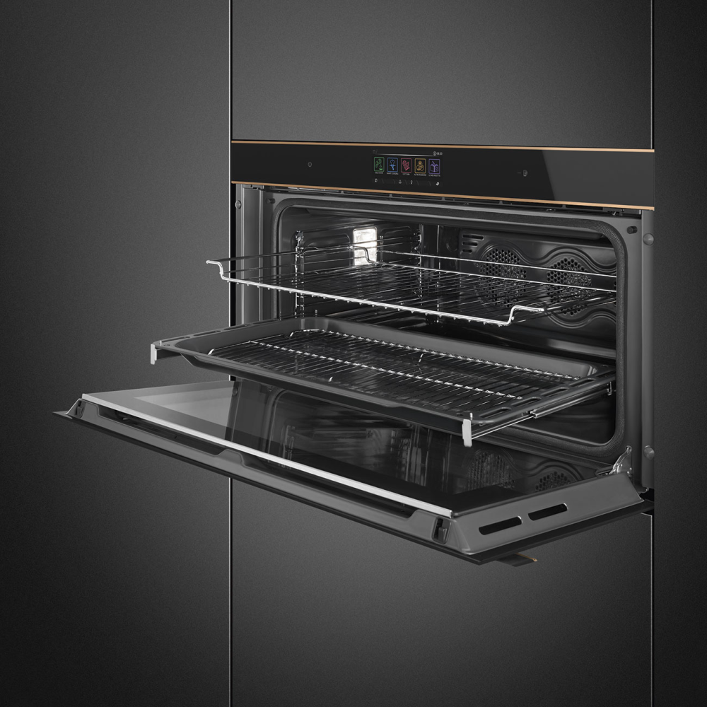Oven Smeg SFPR9606WTPNR Thermoventilated Pirolytic 90 cm