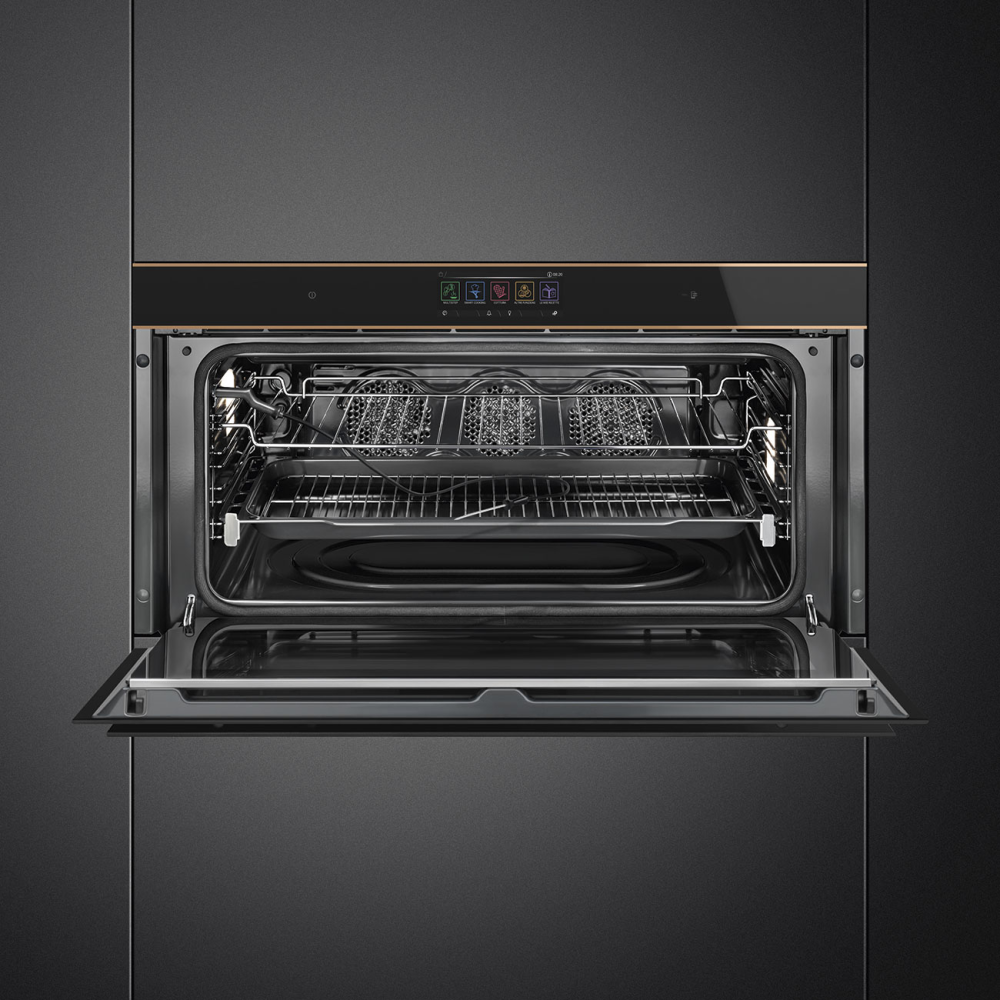 Oven Smeg SFPR9606WTPNR Thermoventilated Pirolytic 90 cm
