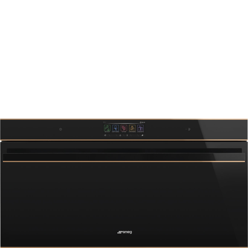 Овен Smeg SFPR9606WTPNR Термовентилизованный пиролитик 90 см