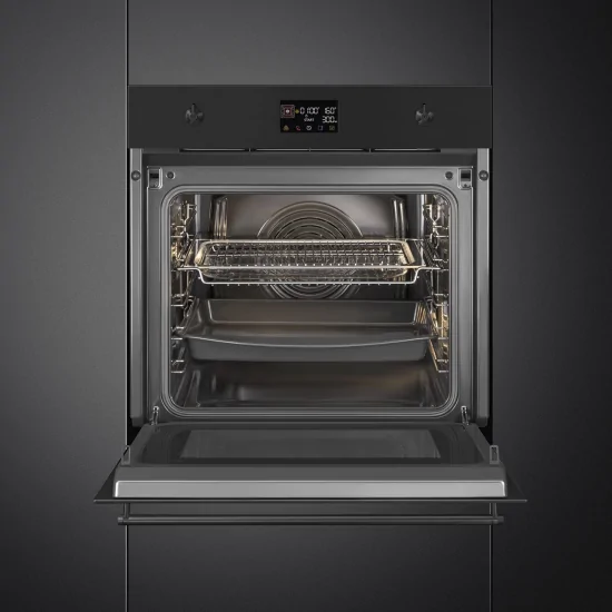 Er verbindet Tradition mit Moderne: Entdecken Sie den Einbaubackofen SO6302M2N von Smeg – Perfekt für schnelles und effektives K