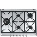 SRV575GH5 Smeg stainless steel 70/75 cm