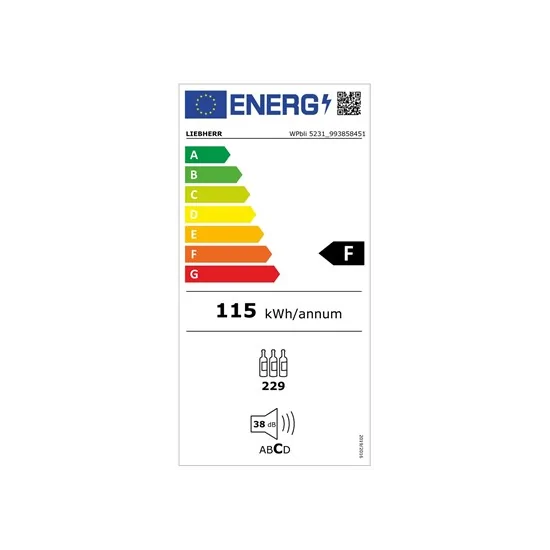 Liebherr WPbli 5231 GrandCru Selection Winery, 229 Bouteilles |MISUMI Duegstore.com