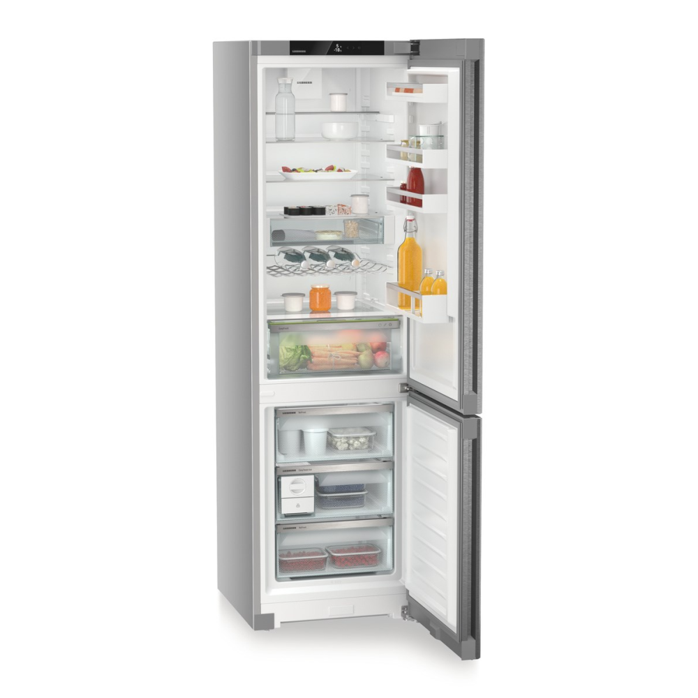Máxima frescura y comodidad: descubra el CNsda 5723 combinado con tecnologías EasyFresh y NoFrost de Liebherr, ¡altura 201,5 cm!