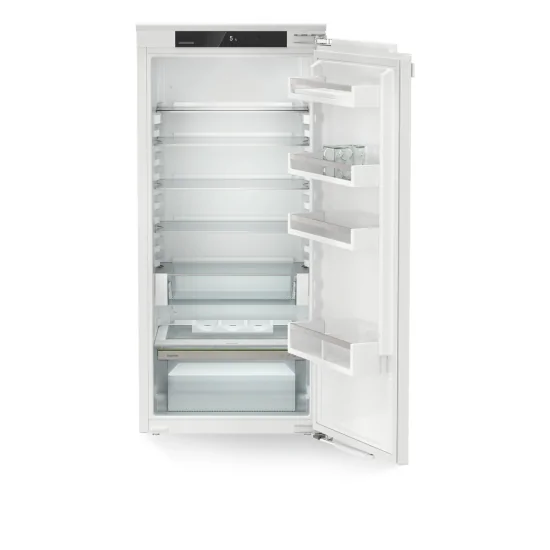 Optimize your space with the innovative IRd 4120 built-in refrigerator from Liebherr, height adjustable from 121.6 to 123.1 cm.