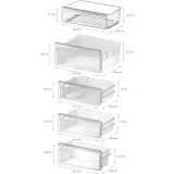 Bosch KIN96VFD0: the fridge is combined with a small plate, elegant and suitable for a perfectly organized kitchen.