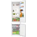 KIN96NSE0 built-in combined refrigerator with pull hinge and dimensions 193.5 x 54.1 cm