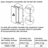 Congélateur vertical encastrable Bosch GIN81ACE0 177,2 x 55,8 cm : Efficacité et design pour une conservation parfaite de vos al