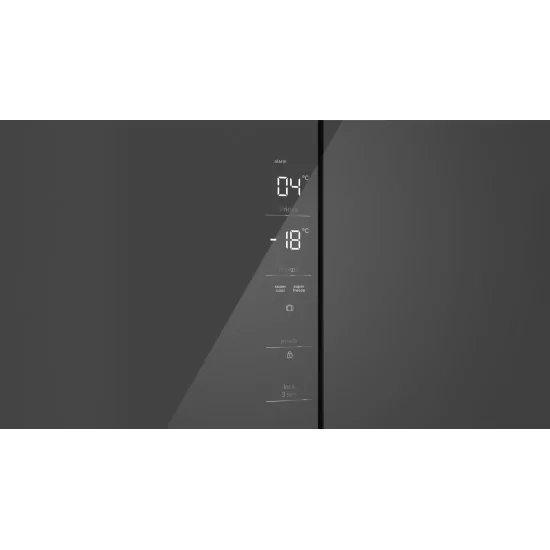 La elegante e funzionale KMC85LEEA Frigorifero Multi door di Bosch: il must-have per una cucina moderna in un sofisticato grey m