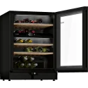 Bosch KWK16ABGB Black wine cellar with two zones and adjustable temperature