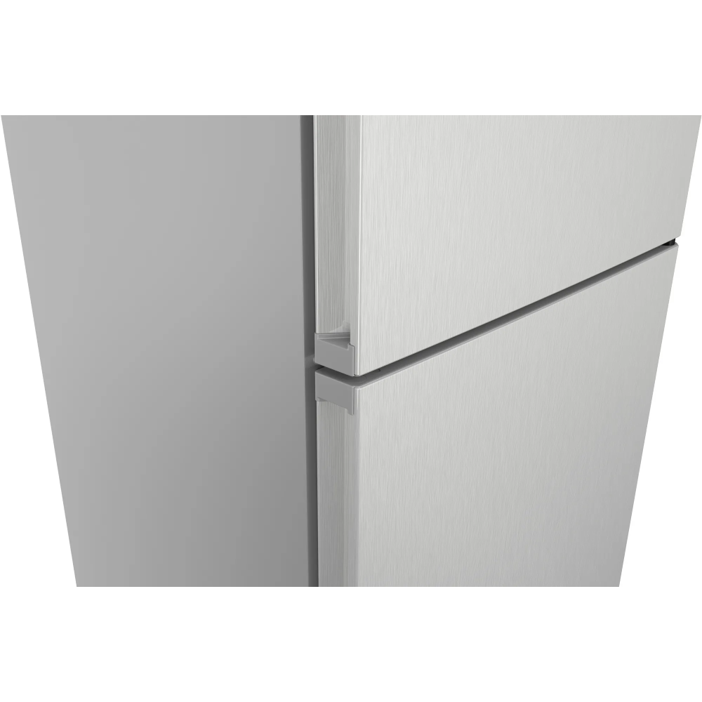 Bosch KGN362LDF: Free-standing combined refrigerator in stainless steel, 186 x 60 cm. Style and functionality for your kitchen.