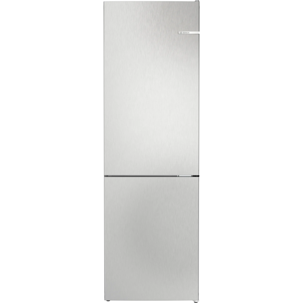 Bosch KGN362LDF : Réfrigérateur combiné pose libre en inox, 186 x 60 cm. Style et fonctionnalité pour votre cuisine.