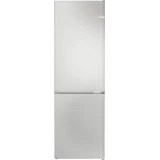 Bosch KGN362LDF: Free-standing combined refrigerator in stainless steel, 186 x 60 cm. Style and functionality for your kitchen.