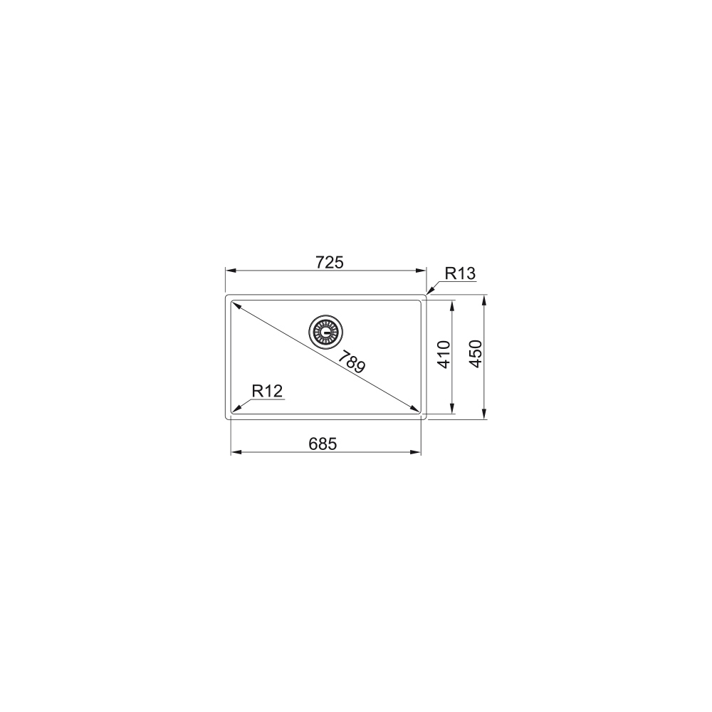 添加一个与你的厨房相容的线索 Franke BXX 210- 6810-68,每基数为80,无损。.
