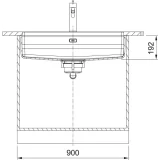 L'évier sous plan Franke MQX 110-82 : la solution parfaite pour un design élégant et sans égouttoir dans la cuisine.