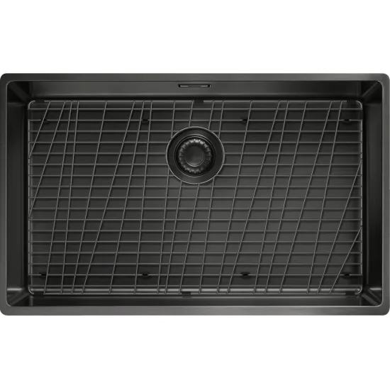 Lussuoso lavabo Franke BXM 210/110-68 in Antracite/Rame/Oro: perfetto per una cucina raffinata. Dimensioni di 725x450mm.